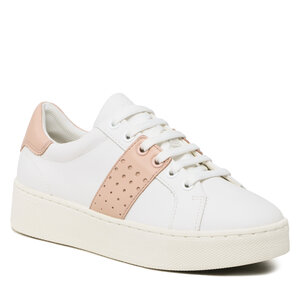 Sneakersy Geox - D Skyely B D35QXB 00085 C1Z8Z White/Nude.