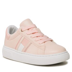 Sneakersy Tommy Hilfiger - Flag Low Cut Lace-Up Sneaker T3A9-32703-1355 M Pink 302.