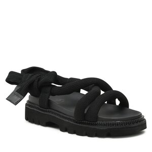 Sandále Tommy Jeans - Chunky Tommy Jeans Sandal EN0EN02073 Blacck 0GJ.