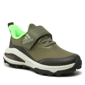 Topánky adidas - Fortarun Atr Lo El K GZ1813 Focus Olive/Magic Lime Met/Shadow Olive.