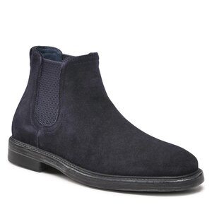 Členková obuv s elastickým prvkom Geox - U Aurelio F U26F7F 00022 C4002 Navy.