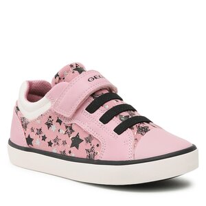 Sneakersy Geox - J Gisli Girl J354NA0AW54C8106 S Rose/Black.