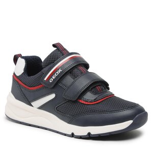 Sneakersy Geox - J Rooner Boy J35H0B01454C0735 D Navy/Red.