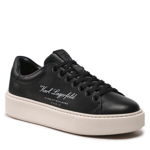 Sneakersy KARL LAGERFELD - KL52223 Black Lthr.
