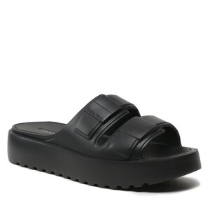 Šľapky Calvin Klein - Double Strap Slipper HM0HM00967 Ck Black BEH.