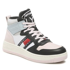 Sneakersy Tommy Jeans - Retro Mid Basket EN0EN01964 Blue Oasis PNZ.