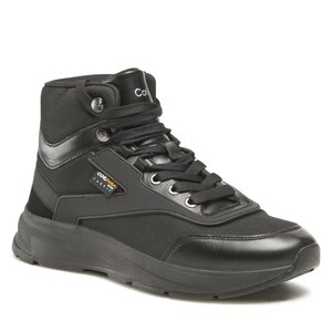 Sneakersy Calvin Klein - High Top Lace Up Mix HM0HM00759 PVH Black BEH.