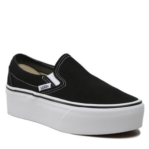 Tenisky Vans - Classic Slip-On VN0A7Q5RBMX1 Canvas Black/True White.