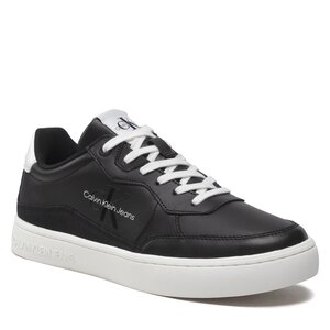 Sneakersy Calvin Klein Jeans - Classic Cupsole Lth-Su Mono YM0YM00432 Black/White 0GJ.