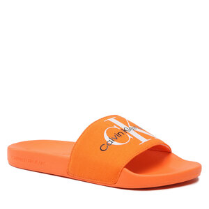 Šľapky Calvin Klein Jeans - Slide Monogram Co YM0YM00061 Firecracker 0JG.