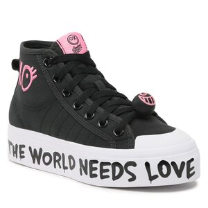 Topánky adidas - Nizza Platform Mid Shoes HQ6867 Čierna.