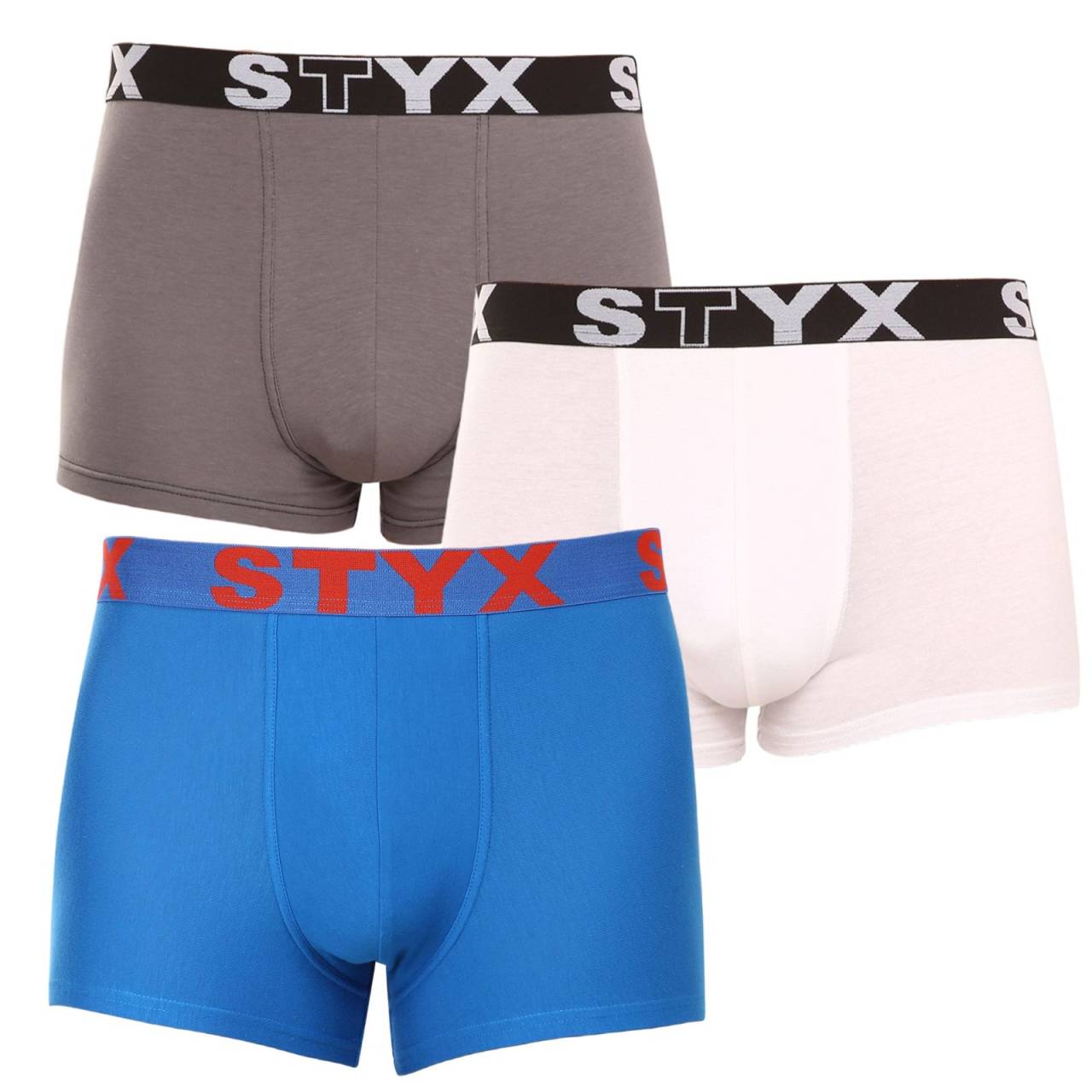 3PACK pánske boxerky Styx športová guma viacfarebné (3G10137) L, trenky.
Boxerky Styx sú skvelou voľbou, ak máte radi pohodlné a kvalitné pánske spodné prádlo.
Boxerky Styx s prívlastkom 