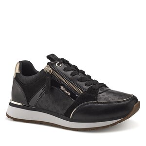Sneakersy Tamaris - 1-23726-20 Black/Gold 048.
