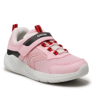 Sneakersy Geox - J Sprintye Girl J25FWC01454C8T9B D Lt Pink/Black.