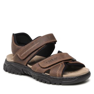 Sandále Rieker - 22766-25 Braun.
