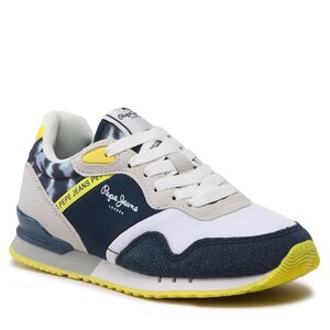 Sneakersy Pepe Jeans - London B Brighton PBS30552 White 800.
