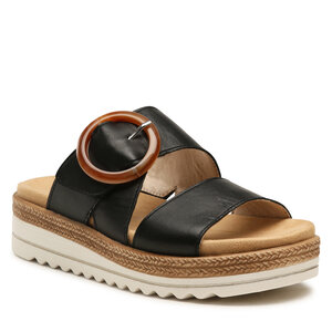 Šľapky Remonte - D0Q51-00 Schwarz.