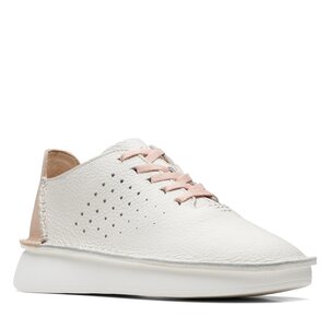 Poltopánky Clarks - Velhill Etch Off White Combi.