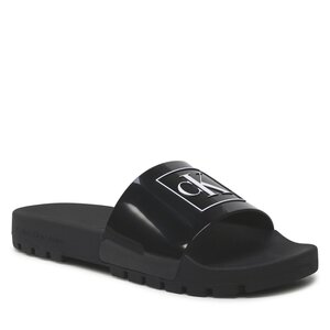 Šľapky Calvin Klein Jeans - Truck Slide Monogram Rubber W YW0YW00893 Black BDS.