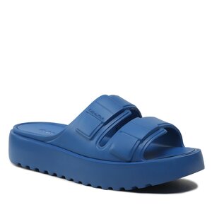 Šľapky Calvin Klein - Double Strap Slipper HM0HM00967 Ultra Blue C66.