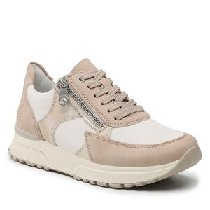 Sneakersy Rieker - N7400-80 Weiss Kombi.