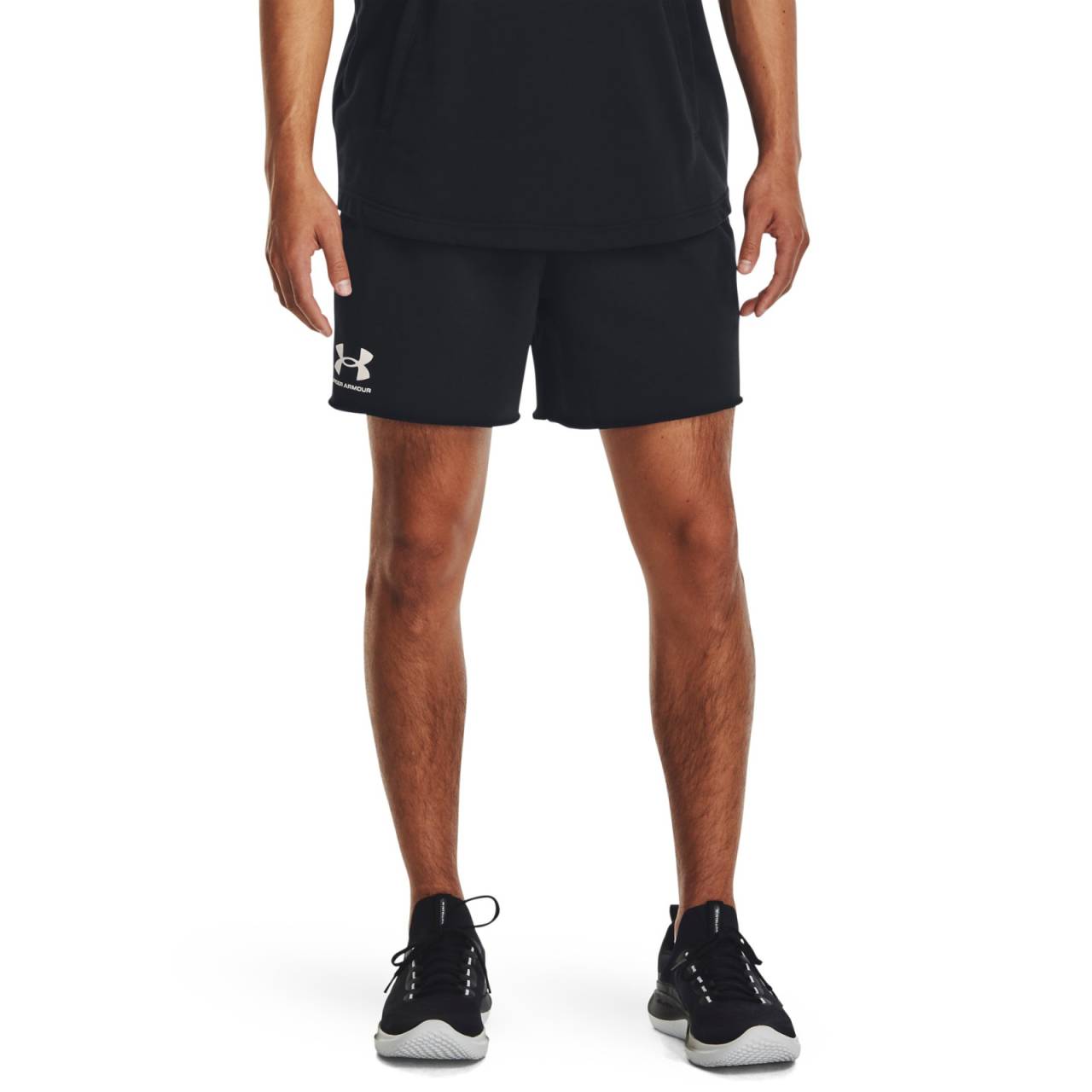 UNDER ARMOUR UA Rival Terry 6in Short-BLK XL.