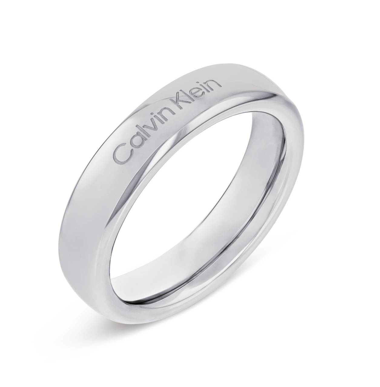 Calvin Klein Minimalistický oceľový prsteň Pure Silhouettes 35000513 56 mm.