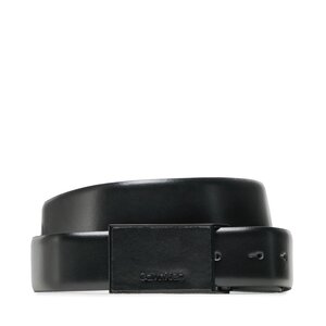 Pánsky opasok Calvin Klein - Leather Inlay Plaque 35mm K50K510351 BAX.