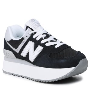 Sneakersy New Balance - WL574ZSA Čierna.