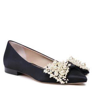 Baleríny Custommade - Annabella Pearl 999623019 Anthracite Black 999.