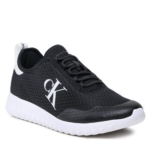 Sneakersy Calvin Klein Jeans - Sporty Runner Eva Slipon Mesh YM0YM00627 Black BDS.