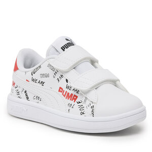 Sneakersy Puma - Smash V2 Brand Love Vps 389759 01 Puma White/Black/Red.
