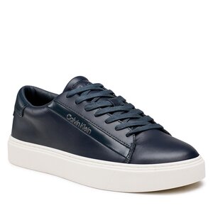 Sneakersy Calvin Klein - Low Top Lace Up Lth HM0HM00861 Calvin Navy DW4.