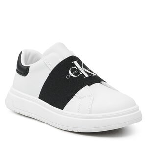 Sneakersy Calvin Klein Jeans - Low Cut Sneaker V3X9-80558-1355 M White/Black X002.