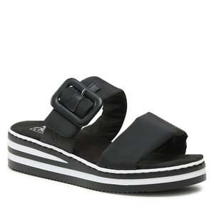 Šľapky Rieker - V0299-00 Schwarz.