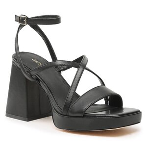 Sandále Guess - Tiline FL6TLI LEA03 BLACK.