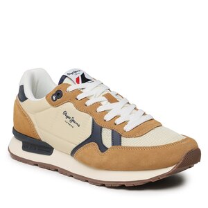 Sneakersy Pepe Jeans - Brit Man Heritage PMS30924 Tobacco 859.