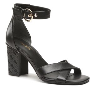Sandále Guess - Yancy FL6YAN LEA03 BLACK.