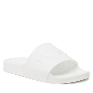 Šľapky Guess - Colico FM6CLC FAB19 WHITE.