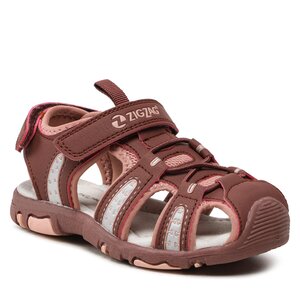 Sandále ZigZag - Konha kids Closed Toe Sandal Z232303 5127 Marron.
