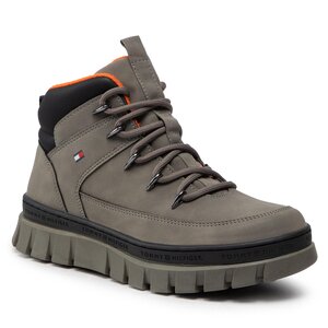 Čižmy Tommy Hilfiger - Lace-Up Bootie T3B5-32523-1441 S Grey A133.