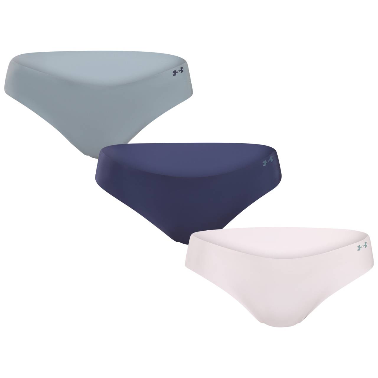 3PACK dámske nohavičky Under Armour bezšvové viacfarebné (1383897 014) XS.
Zabudnite na nepohodlné švy a odreniny!
Prémiový materiál, ktorý dýcha a pohybuje sa s vami
Bezšvové nohavičky Under Armour sú vyrobené z vysoko kvalitnej funkčnej pleteniny s obsahom polyamidu a elastanu.
Perfektný bezšvový strih pre každú príležitosť
Vďaka bezšvovému dizajnu nohavičky nikde netlačia ani sa nezarezávajú a sú neviditeľné aj pod veľmi tenkým oblečením.
Prečo si zamilujete bezšvové nohavičky Under Armour

Bezšvový dizajn: Perfektne hladký strih, ktorý nie je vidieť ani cítiť.
Ľahký a funkčný materiál: Rýchloschnúci, pružný a priedušný.
Kvalita Under Armour: Spoľahlivosť a pohodlie pri každom pohybe.

Spodná bielizeň Under Armour pre aktívny životný štýl
Značku Under Armour založil bývalý americký futbalista Kevin Plank, ktorý nebol spokojný so svojím športovým oblečením, ktoré sa ľahko spotilo a rozhodne nevoňalo príjemne.
Ako sa starať o bezšvové nohavičky Under Armour
Aby vaše obľúbené spodné prádlo zostalo dlho v perfektnom stave, odporúčame dodržiavať tieto pokyny na údržbu.

Pranie: Perte na 30 °C, najlepšie naruby a s jemným pracím prostriedkom.
Sušenie: Nesušte v sušičke.
Žehlenie: Nežehlite.

 
Tip: Nájdenie správneho spodného prádla, ktoré vám perfektne sedí, môže byť niekedy náročné.