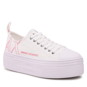 Plátenky Armani Exchange - XDX115 XV695 S606 Optic White/Pink.