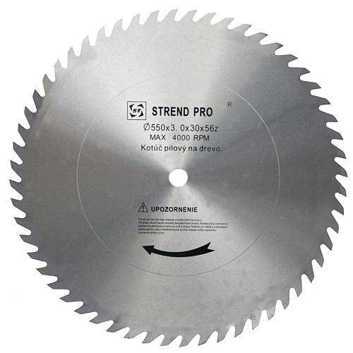 Kotúč Strend Pro SuperSaw CW 550x3,0x30 56T, na drevo, pílový, bez plátkov.