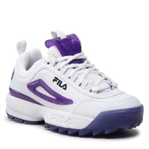 Sneakersy Fila - Disruptor T Kids FFK0078.13155 White/Prism Violet.