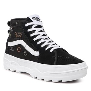 Sneakersy Vans - Sentry Sk8-Hi VN0A4BVWBM81 Mini Embroidery Black.