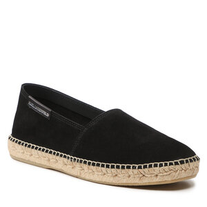Espadrilky KARL LAGERFELD - KL70102 Black Suede.