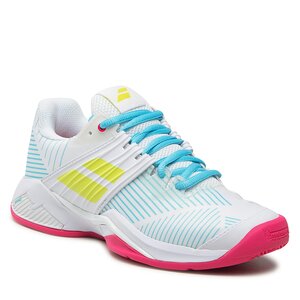 Topánky Babolat - Propulse Fury Clay 31S22554 White/Sulphur Spring.