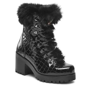 Členková obuv New Italia Shoes - 2015471/7 Black.