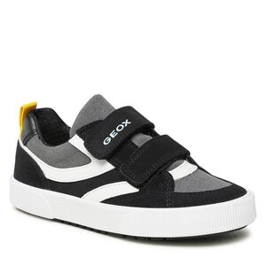 Sneakersy Geox - J Alphabeet Boy J35HLC02210C0127 S Black/White.